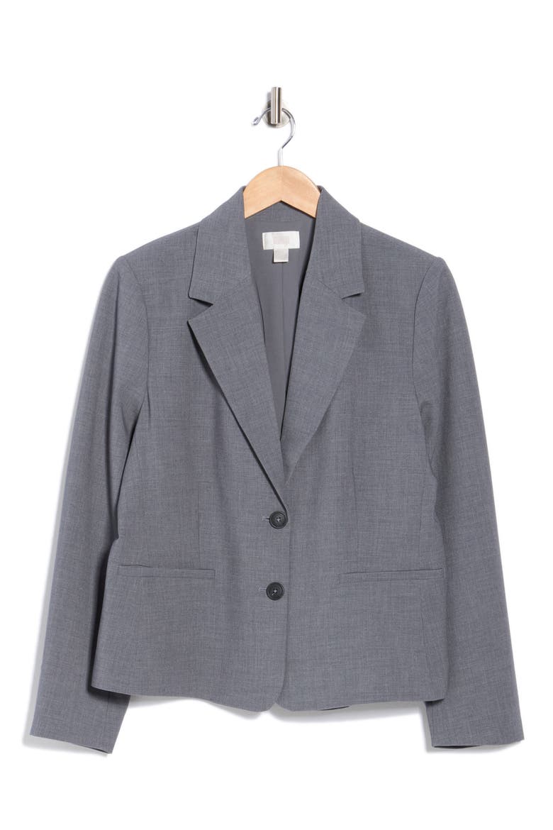 Slim Fit Blazer, Alternate, color, GREY DEEP HEATHER