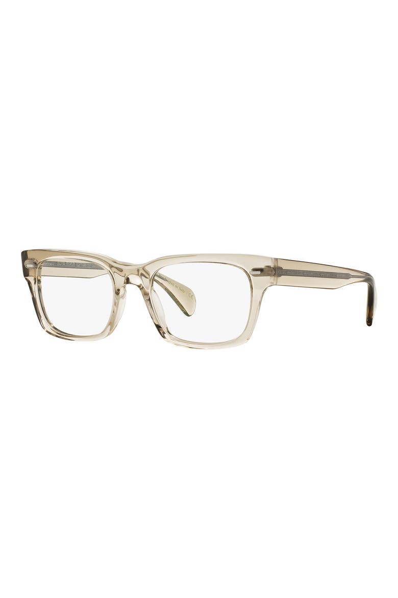 Ryce 51mm Square Optical Glasses, Alternate, color, GREY