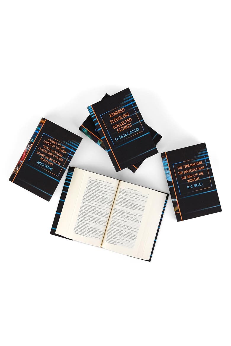 Science Fiction Classics Book Set, Alternate, color, Multi
