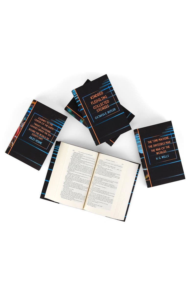 Juniper Books Science Fiction Classics Book Set, Alternate, color, Multi