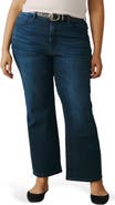 WARP+WEFT Vancouver Mid Rise Straight Leg Jeans
