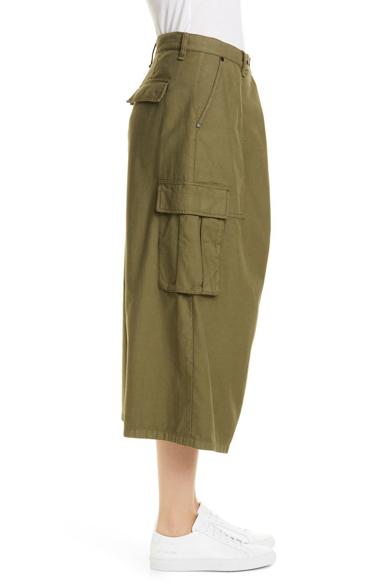 Cargo Culottes, Alternate, color, OLIVE