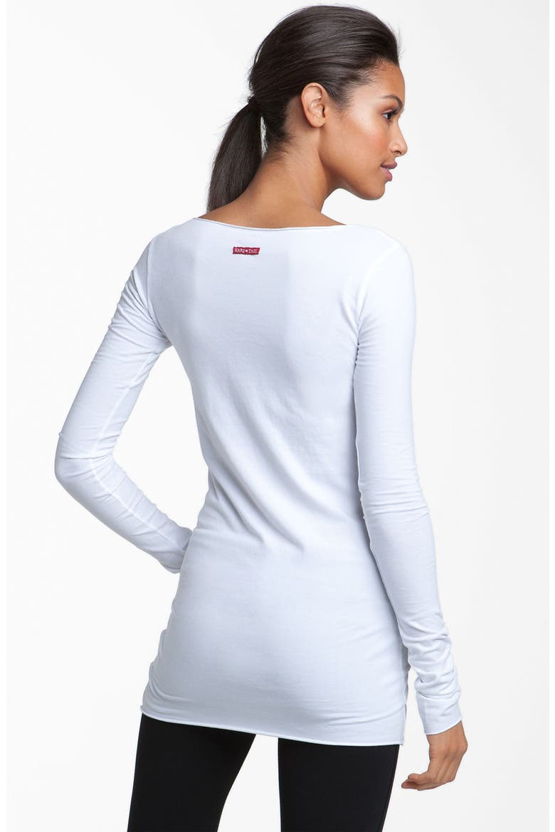 Long Skinny Tee, Alternate, color, WHITE