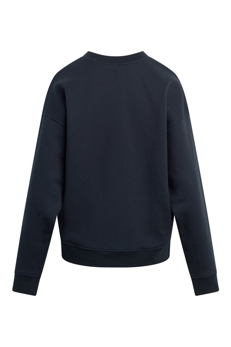 The Varsity Sweatshirt, Alternate, color, NAVY/ WHITE