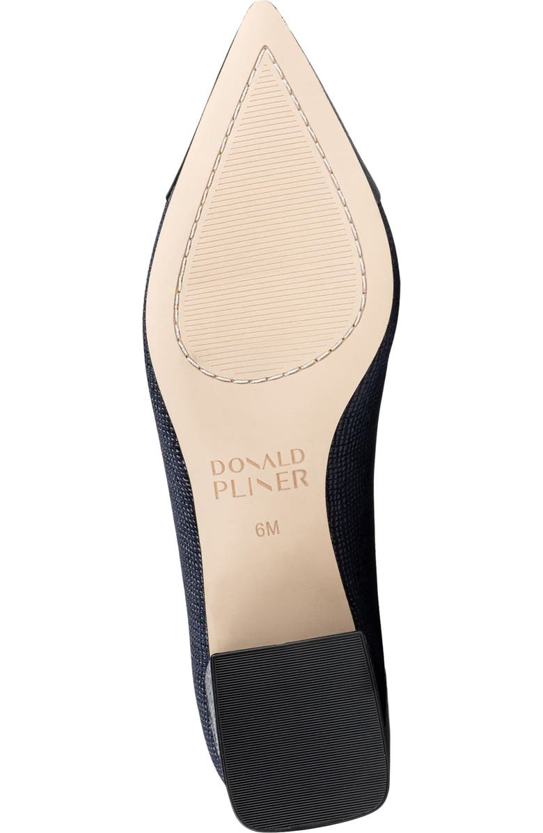 Donald Pliner Cap Toe Pump, Alternate, color, Navy