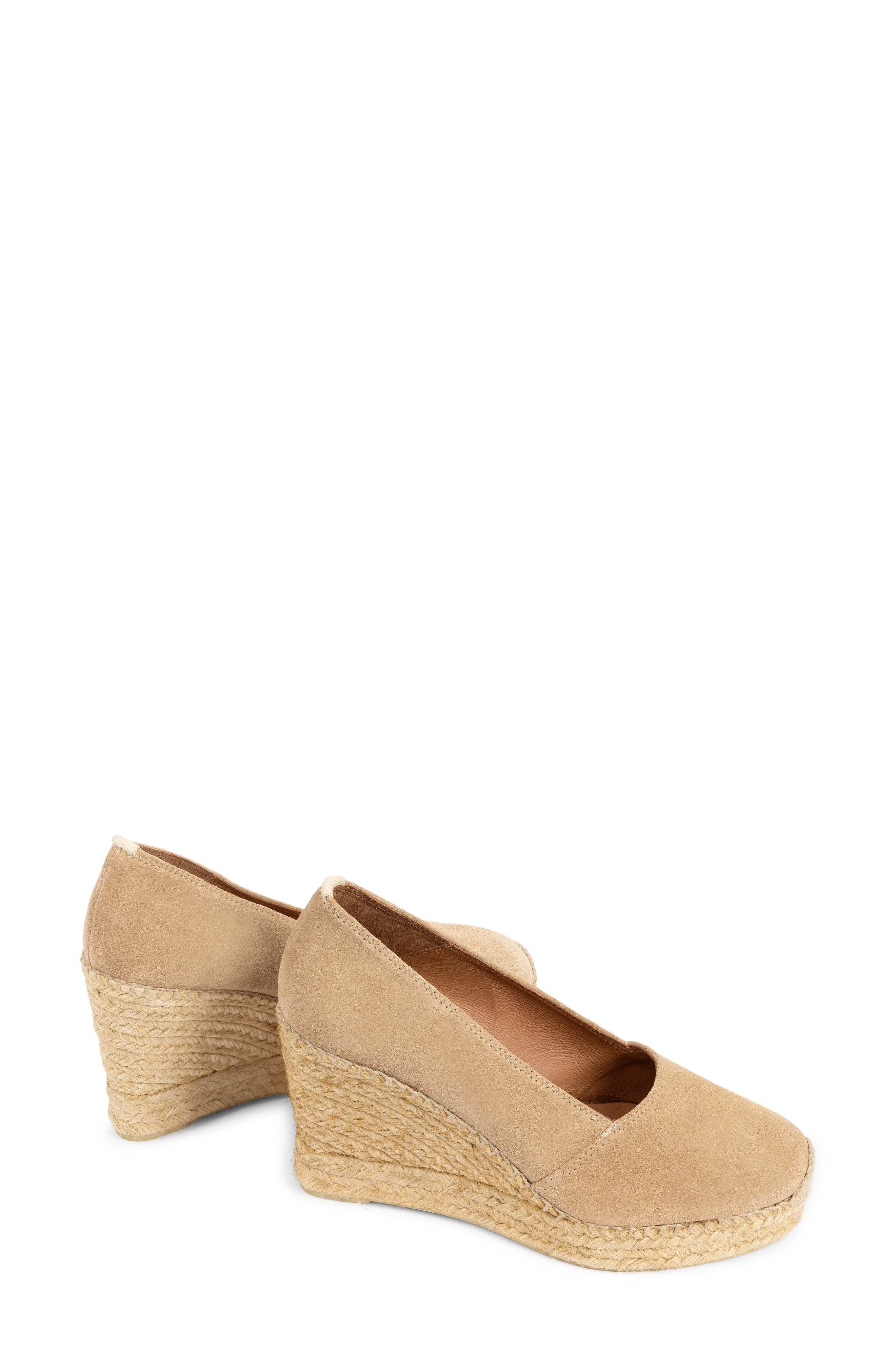 Penelope Chilvers Colina Espadrille Wedge Pump, Alternate, color, Sand