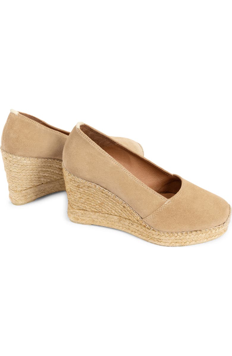 Penelope Chilvers Colina Espadrille Wedge Pump, Alternate, color, Sand