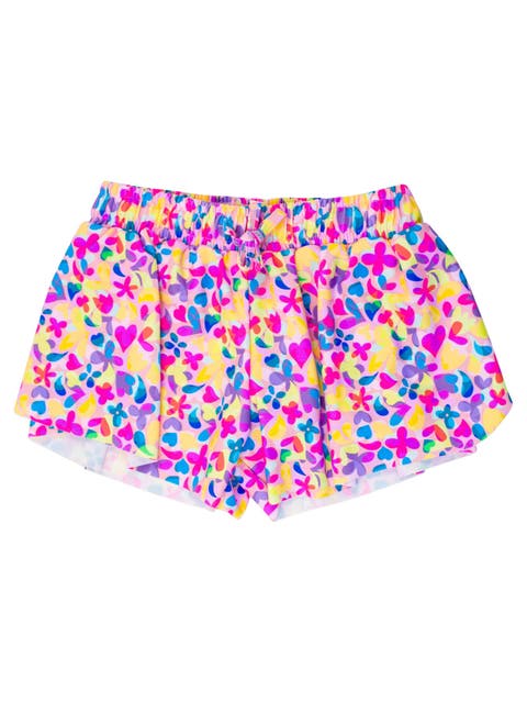 Girls Active Butterfly Shorts