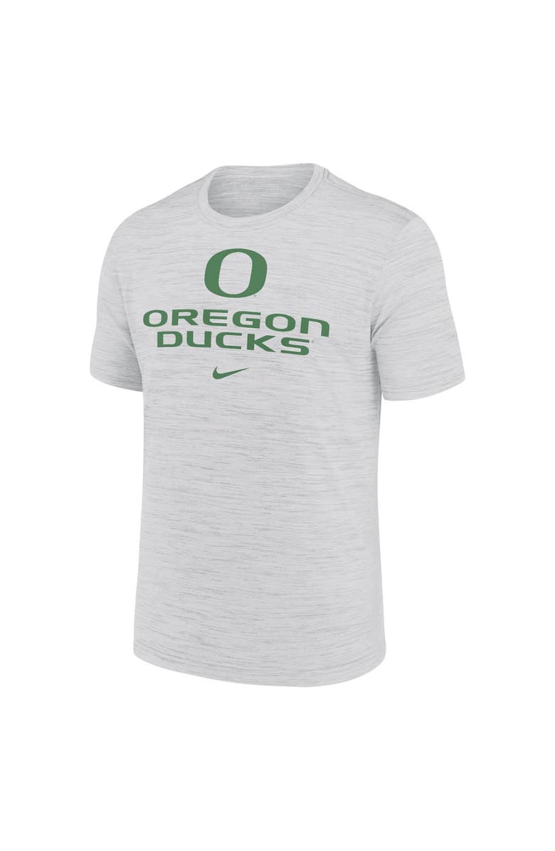 Nike Men's Nike White Oregon Ducks Primetime Velocity T-Shirt, Alternate, color, White