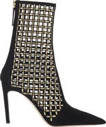 Serena Uziyel Elora Black High-Heel Ankle Boot