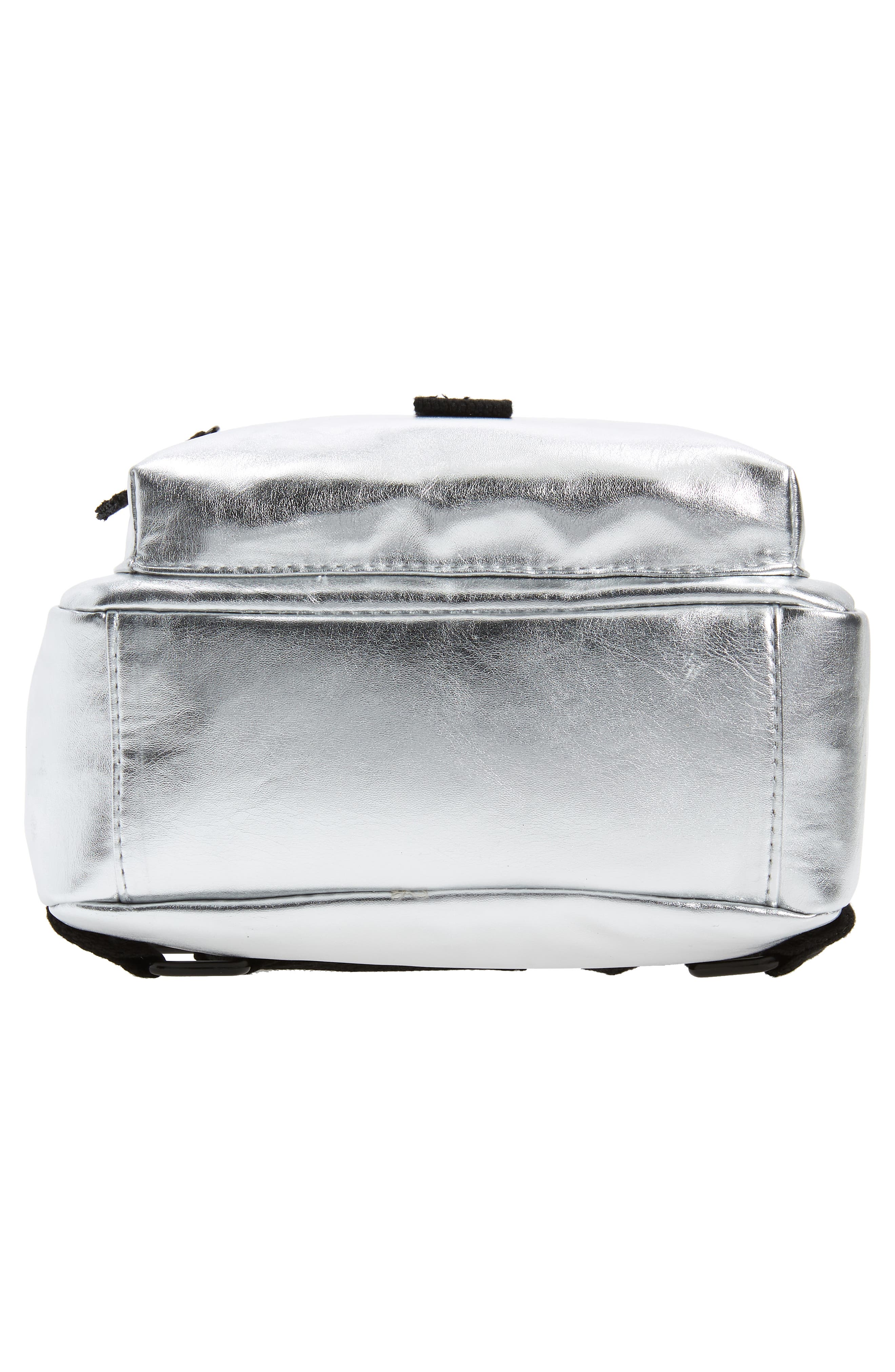 BP. Mini Metallic Utility Backpack, Alternate, color, 