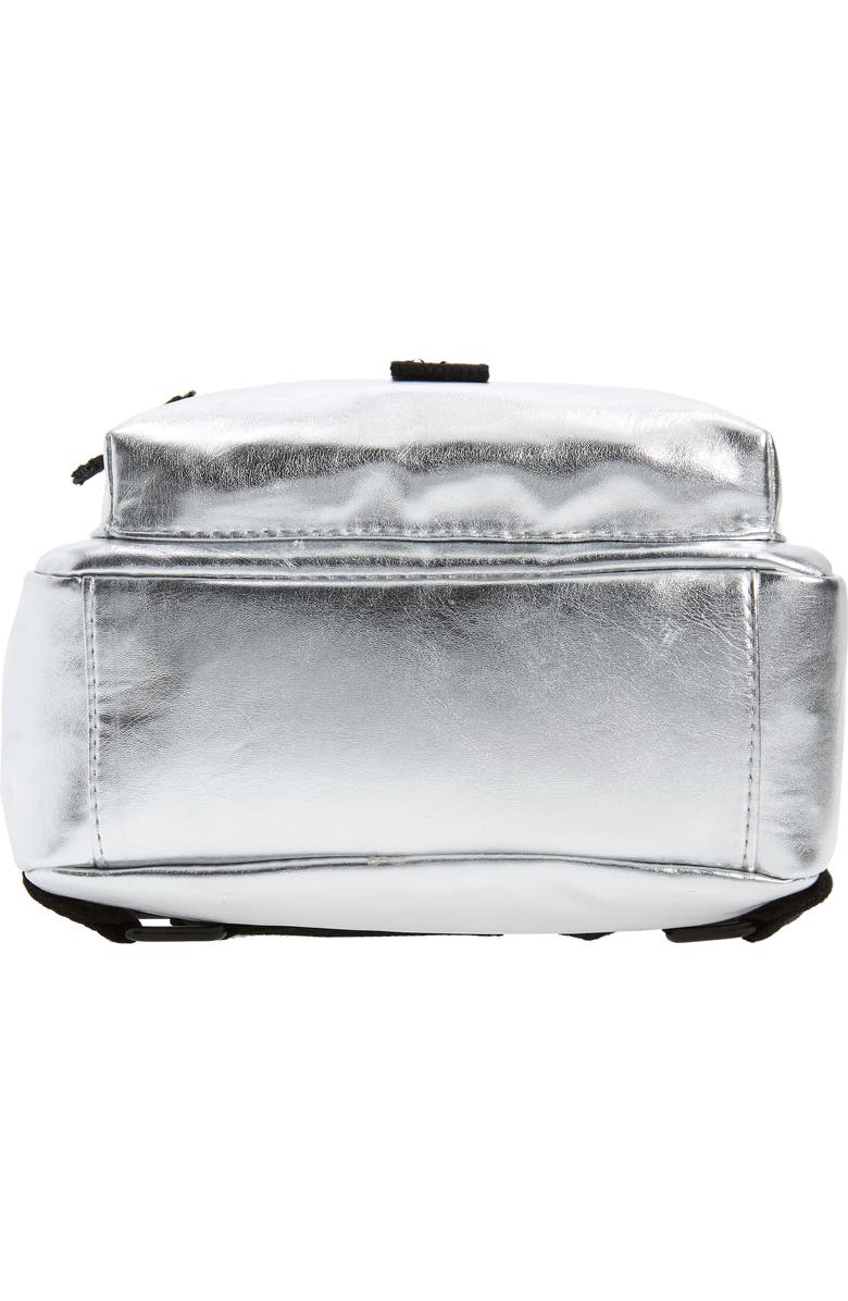 BP. Mini Metallic Utility Backpack, Alternate, color,