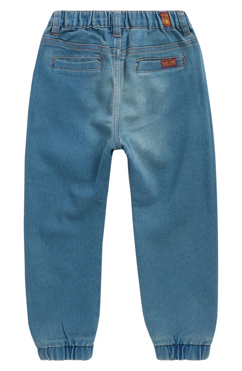 7 For All Mankind Kids' Faux-Fur Lined Corduroy Jacket & Jean Joggers Set, Alternate, color, Sage