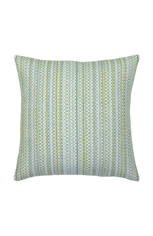 Elaine Smith Kaleidoscope Chenille Micro Check Indoor & Outdoor Woven Accent Pillow
