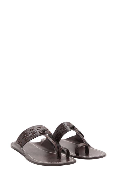 Woven Leather Sandal