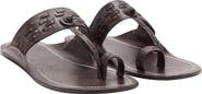 MANGO Woven Leather Sandal