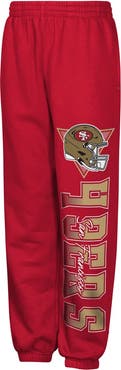 Outerstuff Youth Outerstuff Scarlet San Francisco 49ers Run & Gun Sweatpants