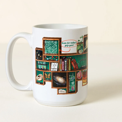 Weird Science Trivia QR Mug
