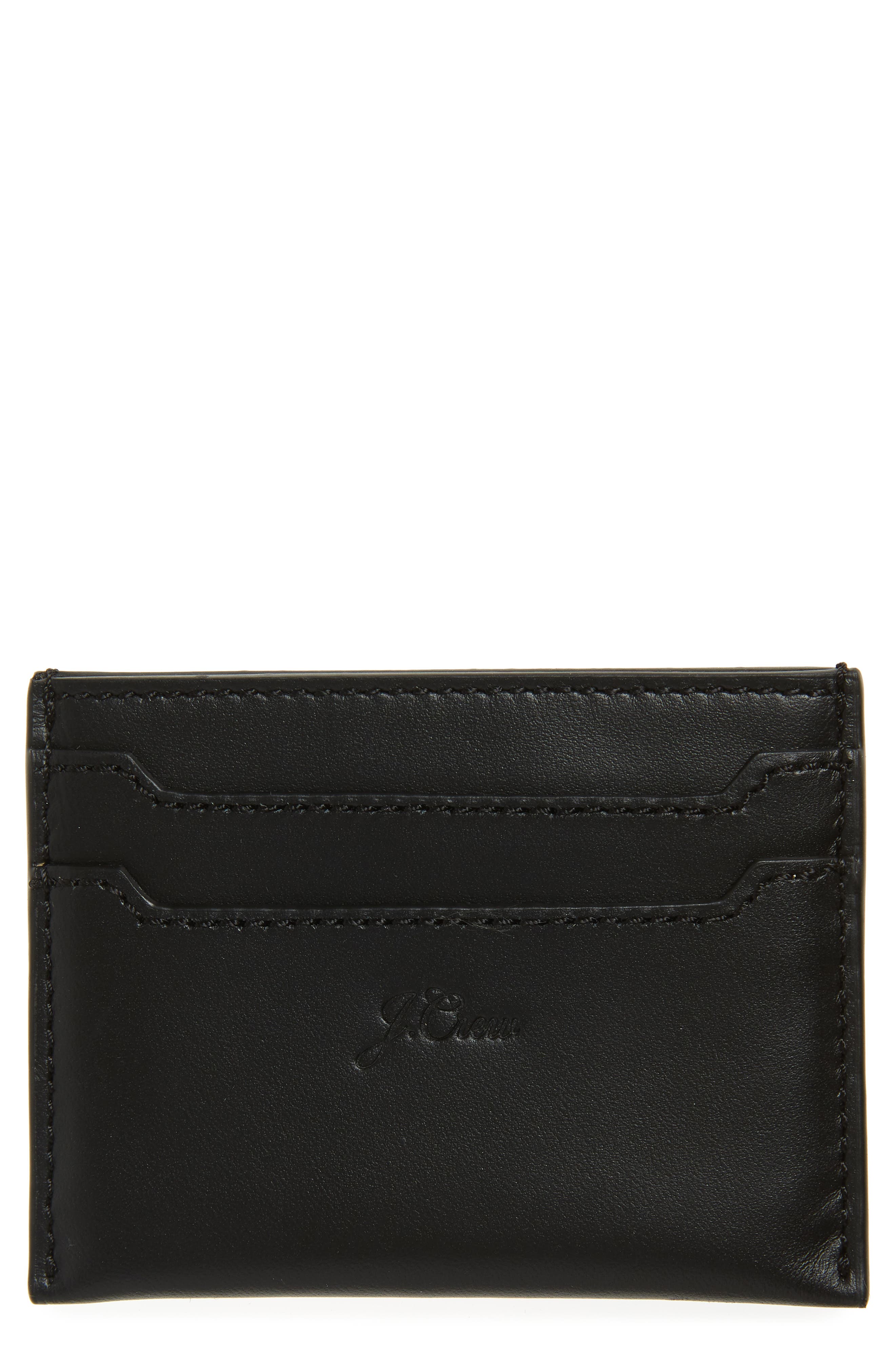 J.Crew Leather Card Case