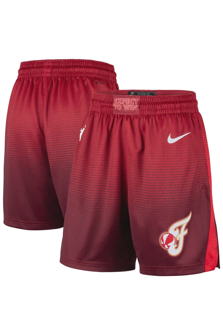 Women's Nike Red Indiana Fever 2026 On-Court Dri-FIT Victory Shorts - Rebel Edition, Main, color, Red