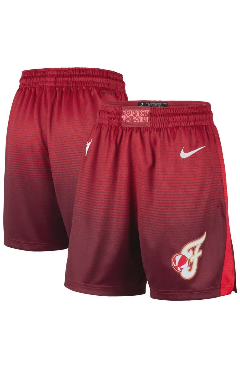 Nike Women's Nike Red Indiana Fever 2026 On-Court Dri-FIT Victory Shorts - Rebel Edition, Main, color, Red