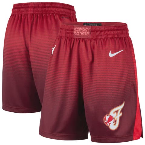 Women's Nike Red Indiana Fever 2026 On-Court Dri-FIT Victory Shorts - Rebel Edition