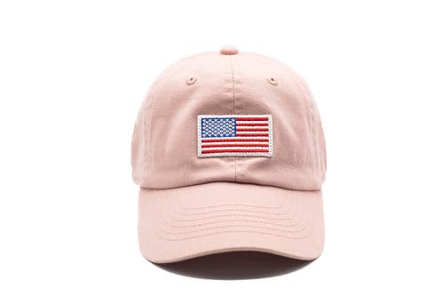 Rey To Z Flag Baseball Hat In Pink