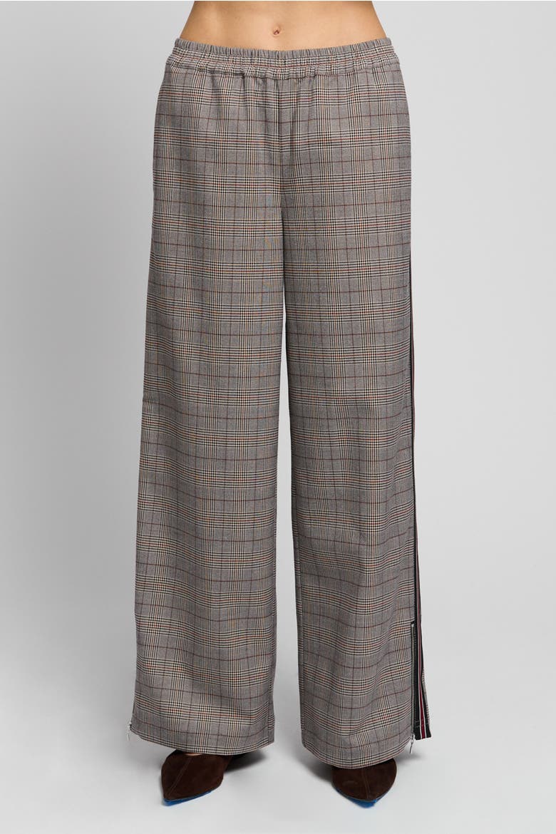 Birch Suiting Track Pant, Main, color, BROWN