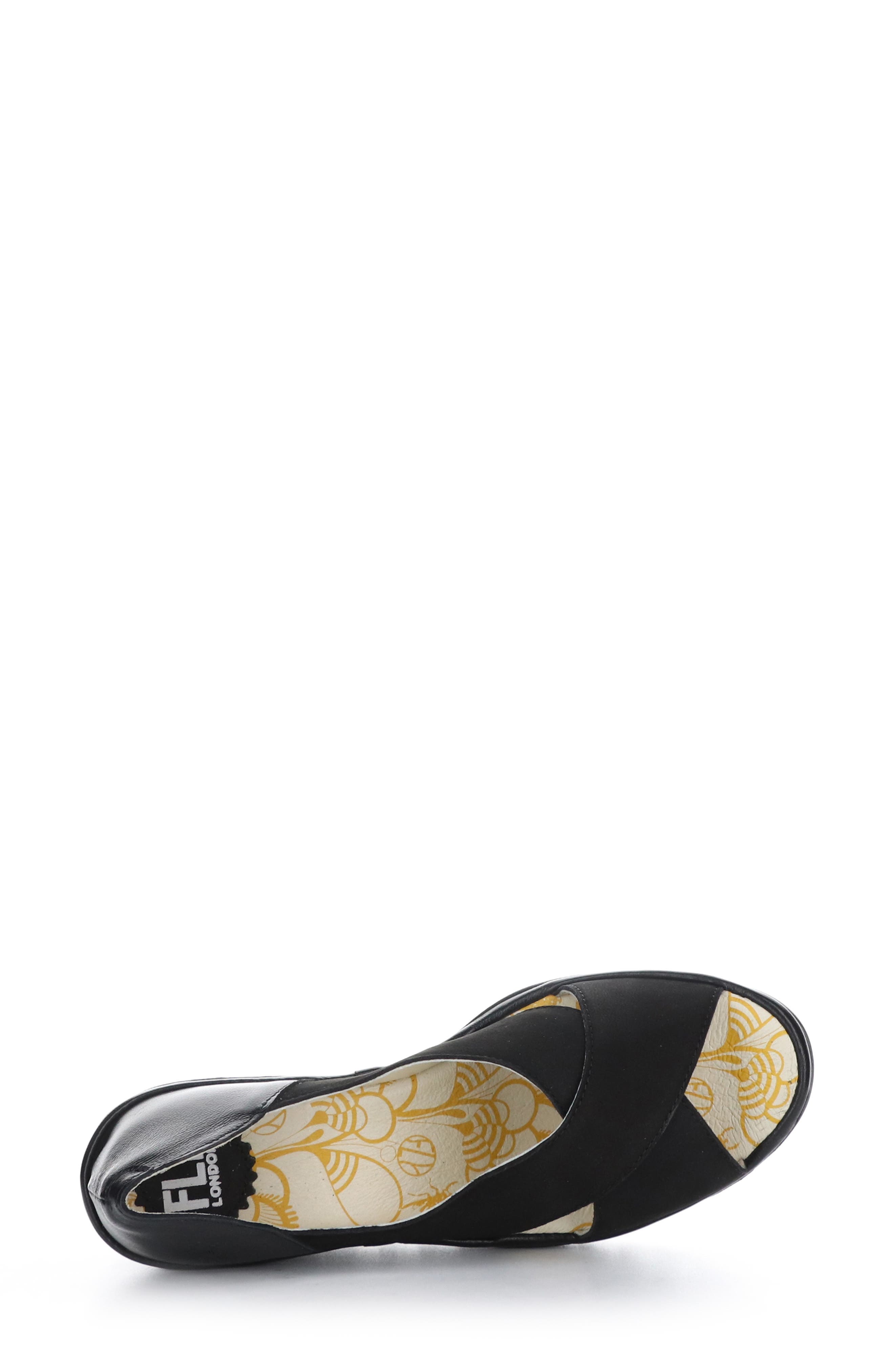 Fly London Yoma Wedge Sandal, Alternate, color, 