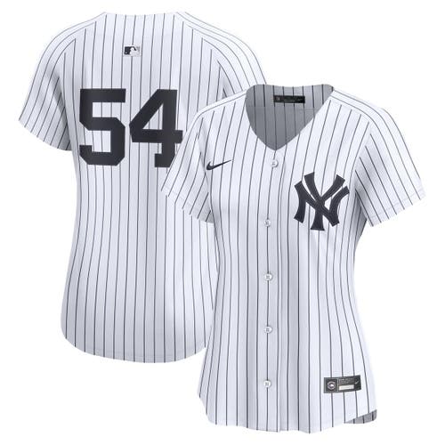 Nike Max Fried White New York Yankees Home  Limited Jersey