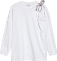 Area Crystal Knot Long Sleeve T-Shirt