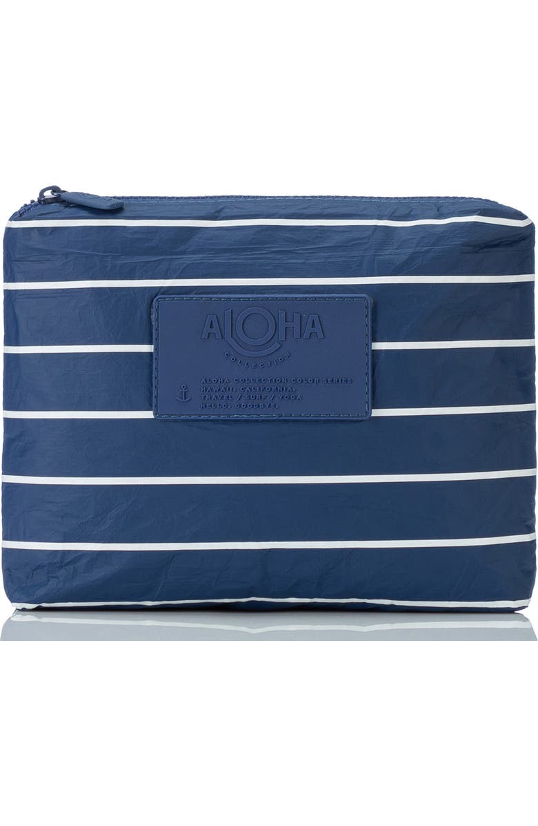 Aloha Collection Small Water Resistant Tyvek<sup>®</sup> Zip Pouch, Main, color,