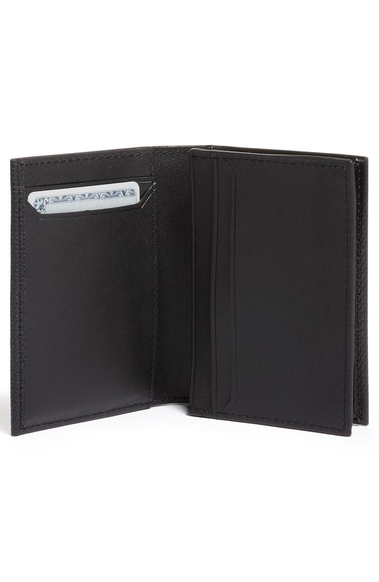 TUMI Monaco Leather Card Case, Alternate, color, 