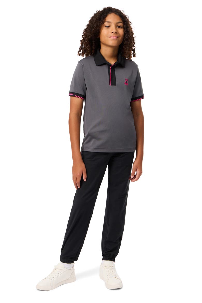 Kids' Edmonds Sport Polo, Alternate, color, BLACKENED PEARL
