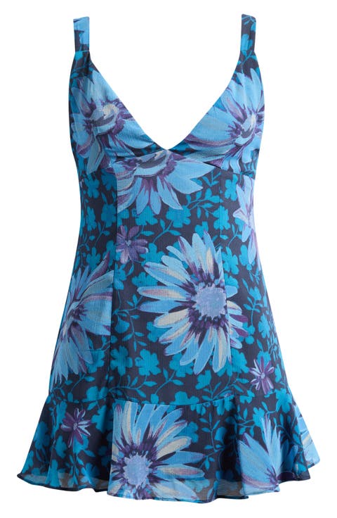 Heat of the Moment Floral Tiered Minidress