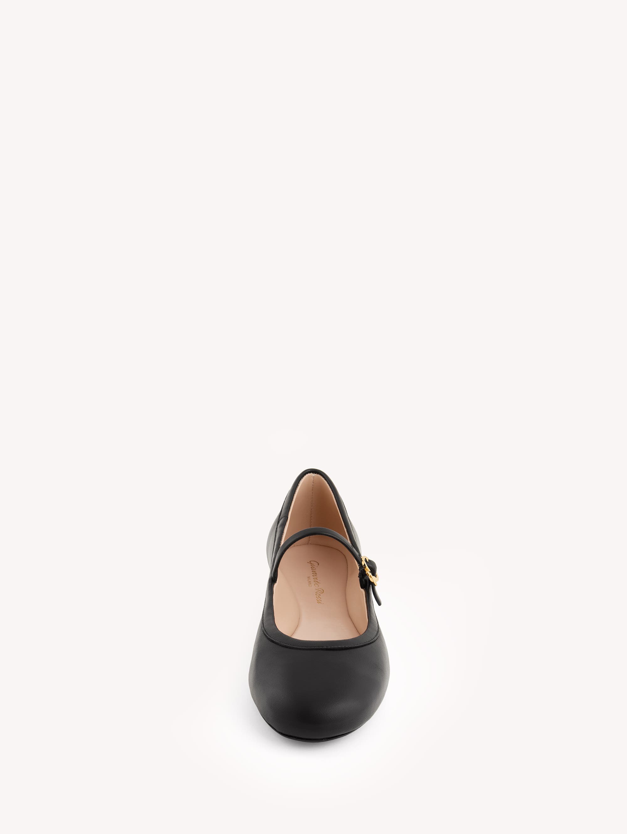 Gianvito Rossi Carla Ballerina, Alternate, color, Black