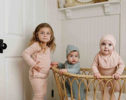 Ely's & Co. Cotton Little One Collection In Pink