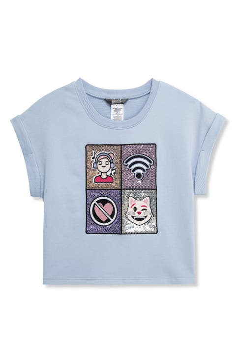 Kids' Pop Art French Terry Top (Big Kid)