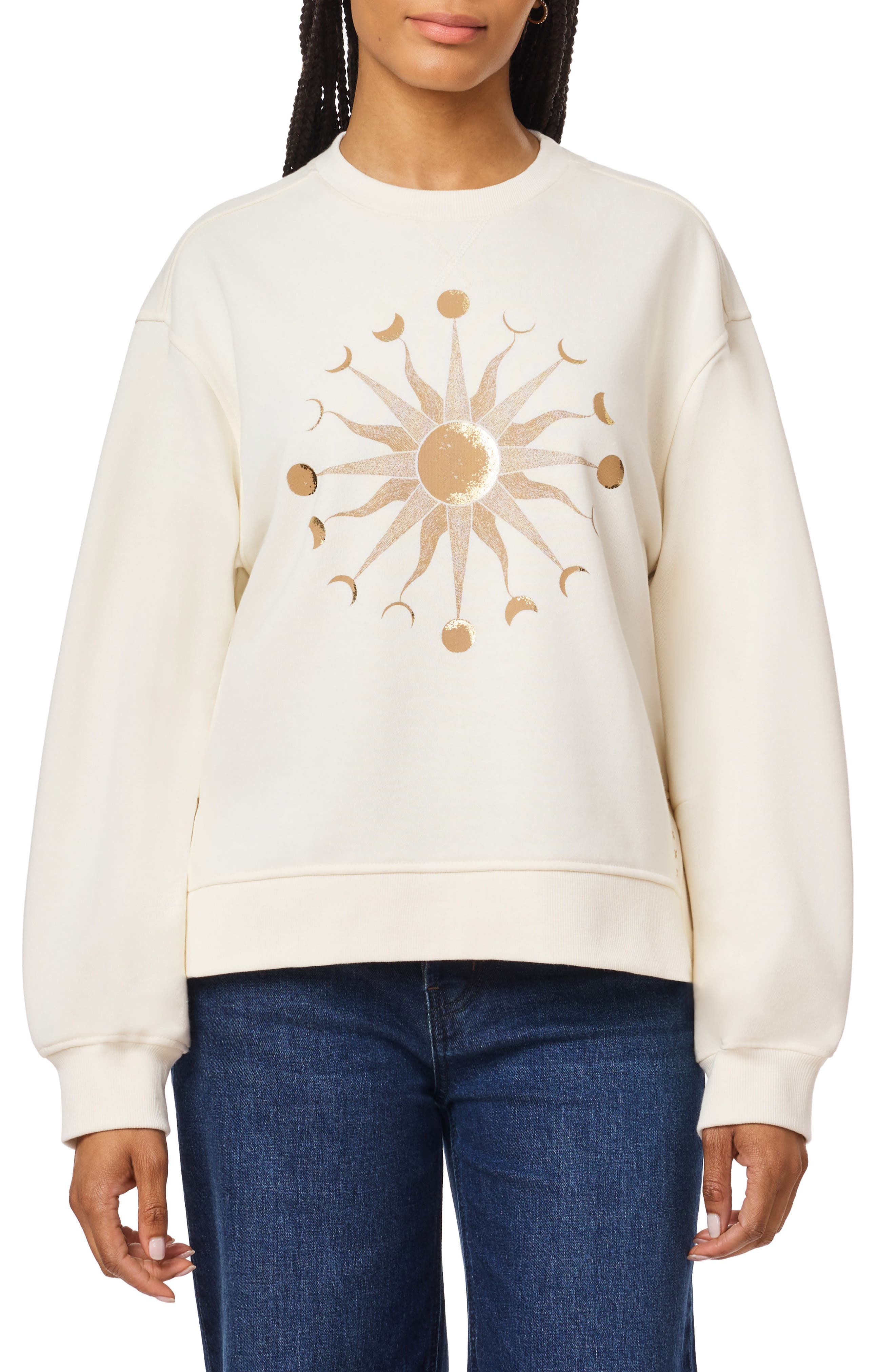 Oversize Side Vent Sweatshirt