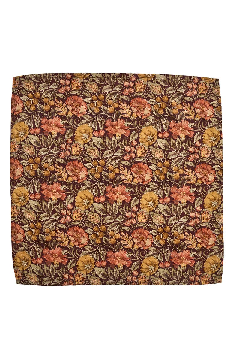 Juliska Willa Set of 4 Napkins, Alternate, color, Amber