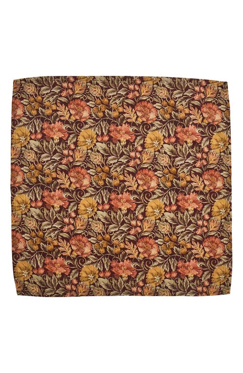 Juliska Willa Set Of 4 Napkins In Brown