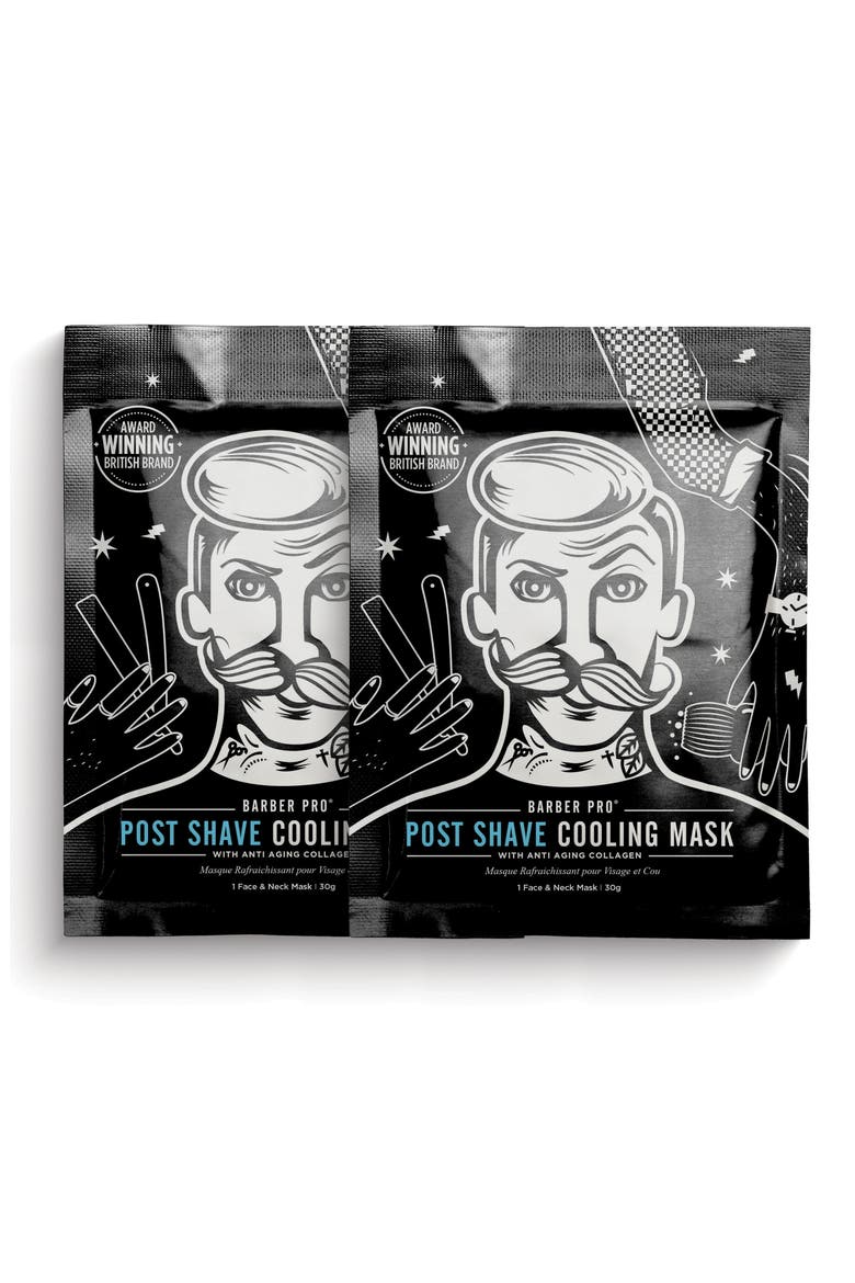 Post Shave Cooling Mask Duo (Nordstrom Exclusive), Main, color, NO COLOR