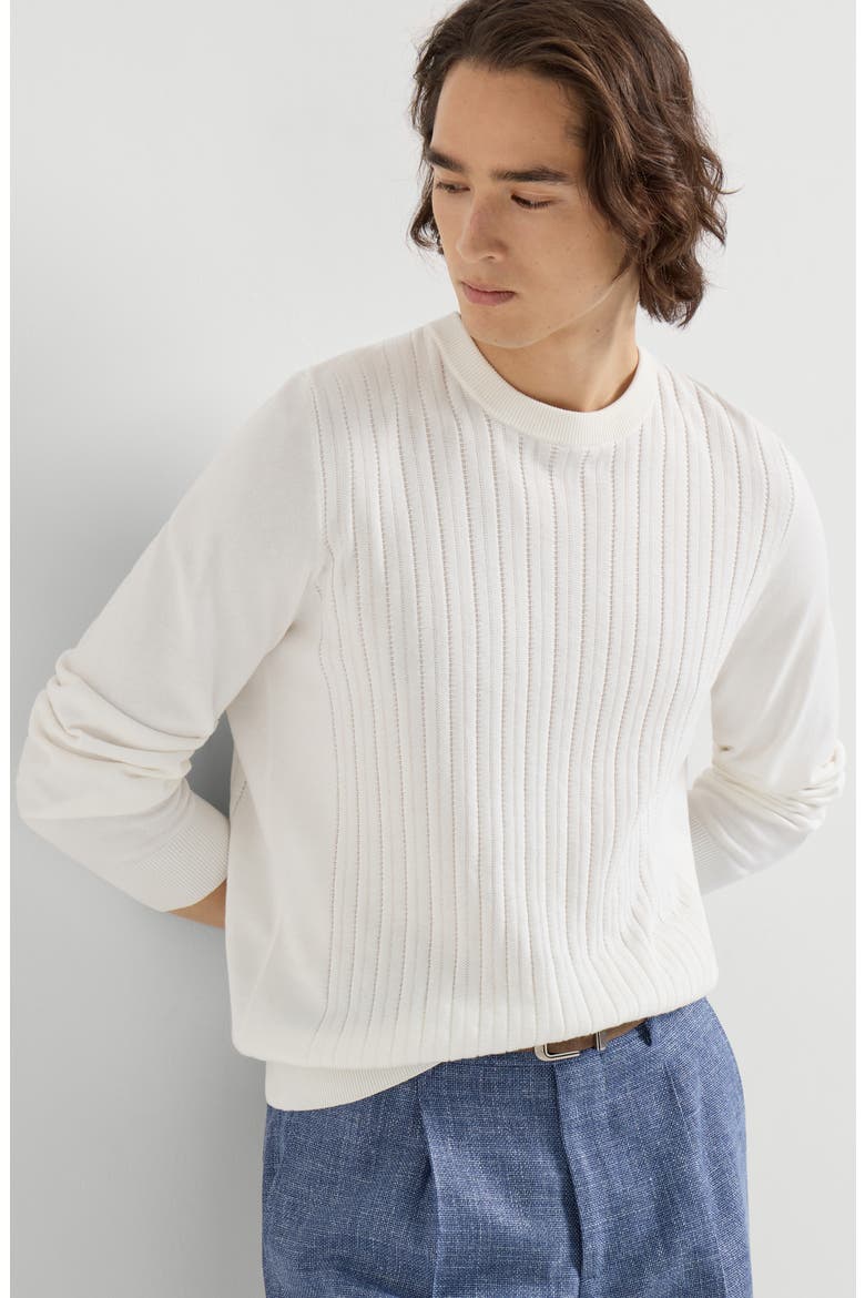 Cotton sweater, Alternate, color, Panama