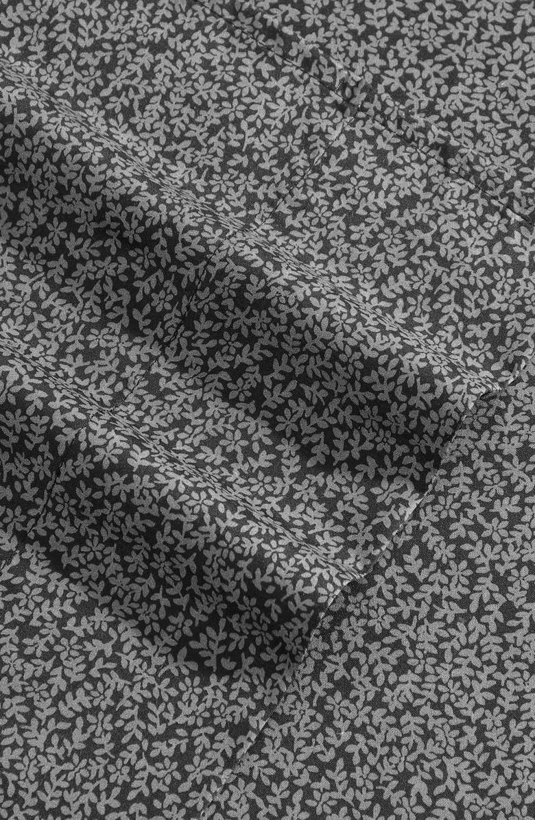 Kenneth Cole New York Chill Flowers Sheet Set, Alternate, color, Charcoal