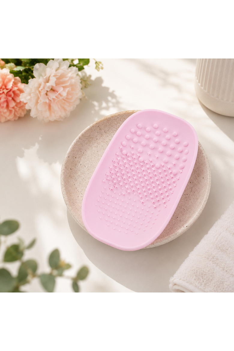 Beauty Brush Cleaning Tool, Alternate, color, Purple