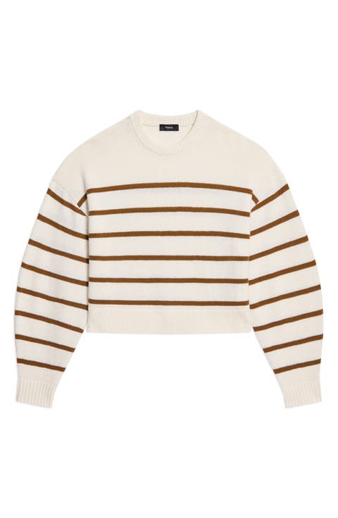 Stripe Cashmere Sweater