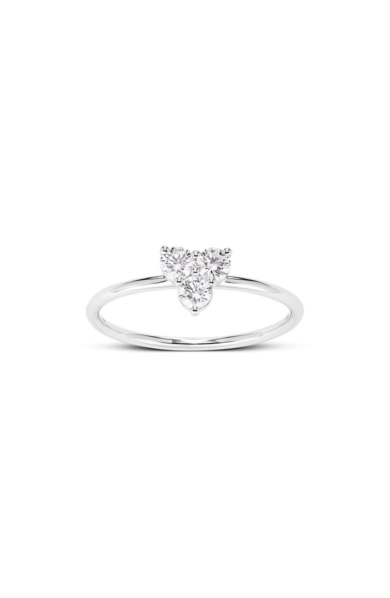 LIGHTBOX 0.3-Carat The Mini Trio Lab-Grown Diamond Ring, Alternate, color, 