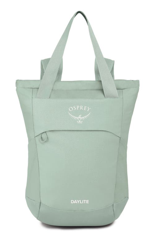 Osprey Daylite Water Repellent Tote Pack In Frosty Mint