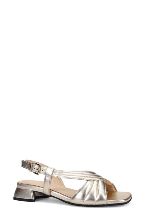 Blair Slingback Leather Sandal (Women)