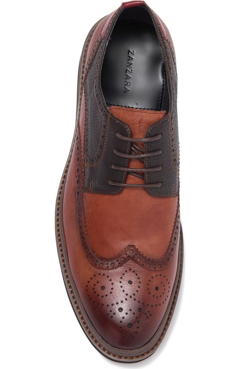 Zanzara Veron Wingtip Derby, Alternate, color,
